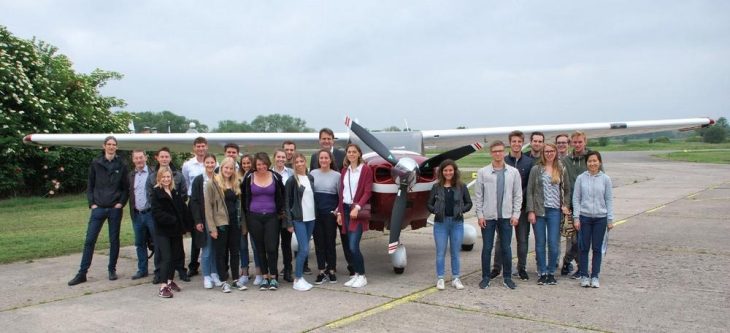 Worms aus der Luft: 8. Schnupperflugtag für Luftverkehrsstudierende