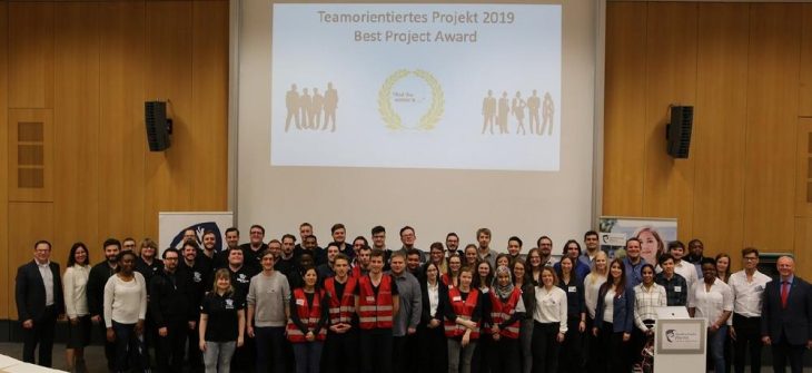 5. Verleihung des Best Project Award für neue Projekte der Studierenden des 6. Semesters an der Hochschule Worms