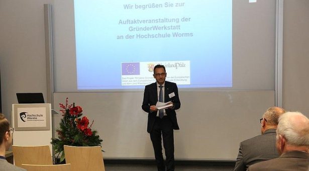 Offizieller Startschuss für die GründerWerkstatt der Hochschule Worms