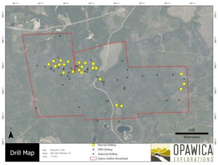 Opawica Explorations beginnt als Vorbereitung auf anstehendes Bohrprogramm mit Feldarbeiten auf seinem Goldprojekt Arrowhead in Quebec, Kanada