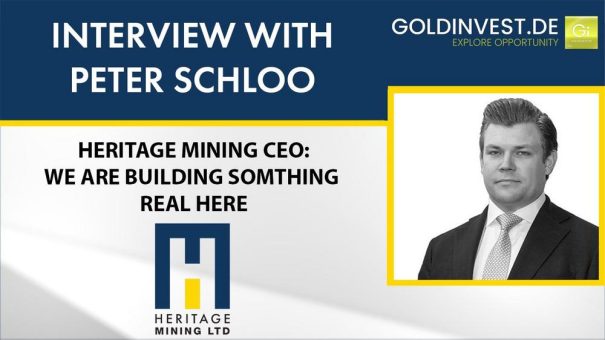 Heritage Mining CEO: Genau jetzt sollten sich Investoren unsere Story ansehen!