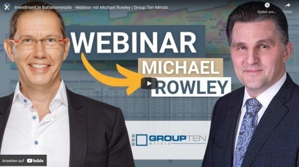 Webinar: Investment in Batteriemetalle