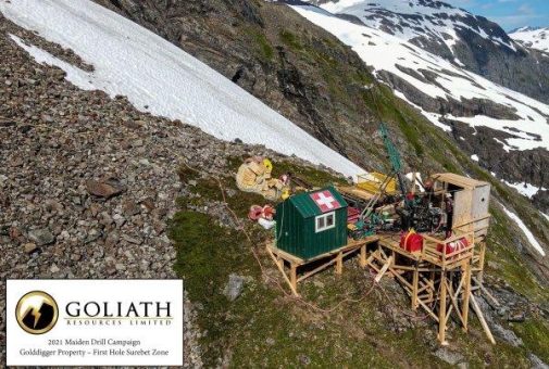 Goliath Resources: Analysen bestätigen 35,72 Meter mit 6,37 g/t Gold-Äquivalent
