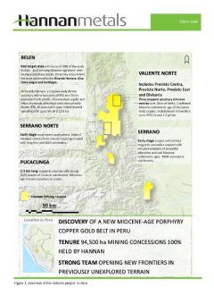 Hannan receives DIA approval for maiden drill program at Valiente in Peru