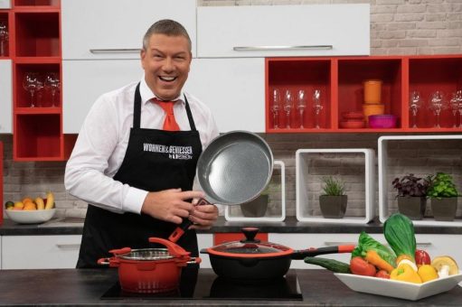 Die erfolgreichste Kochshow im Homeshopping wird zu “Wohnen & Genießen”: