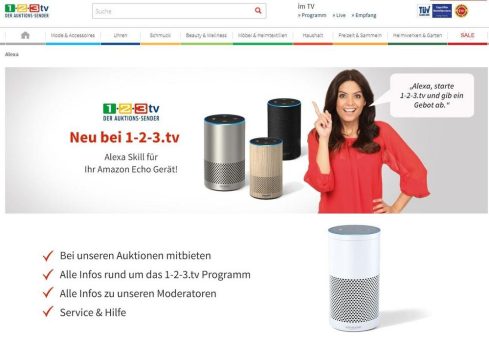 Eine neue Ära im Homeshopping durch 1-2-3.tv