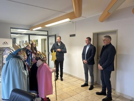 Sternsinger in der Kreisverwaltung