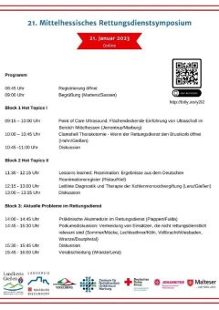 21. Mittelhessisches Rettungsdienstsymposium beleuchtet aktuelle Probleme im Rettungsdienst