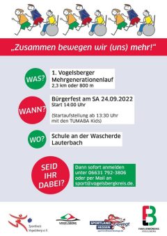 50 Jahre Vogelsbergkreis: 2,5 Kilometer, oder 800 Meter