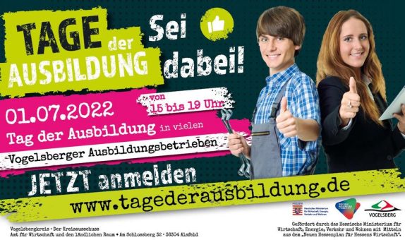 Tag der Ausbildung am 1. Juli:     Betriebe laden Jugendliche und Eltern ein
