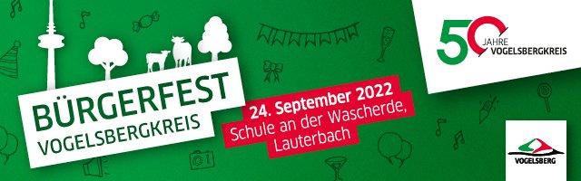 Vogelsbergkreis feiert den 50.