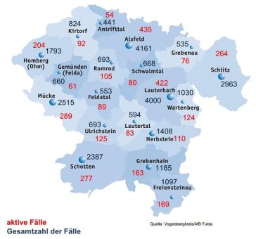 Rund 400 Neuinfektionen, knapp 700 Genesene