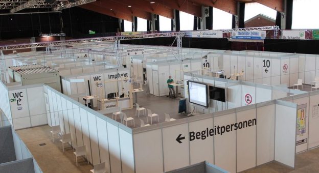 Von Wellen, Stabsstelle und Impfzentrum