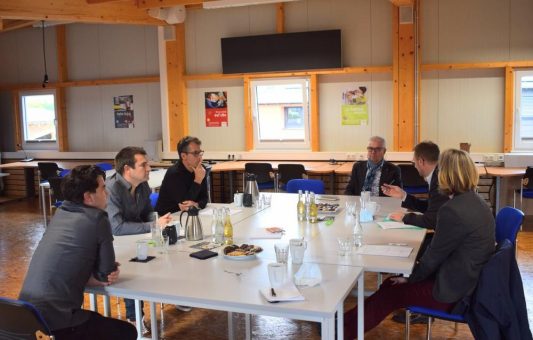 Dr. Mischak zu Besuch bei G&N in Angersbach