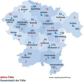 Zwölf Neuinfektionen und ein Todesfall