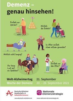 Welt – Alzheimertag am 21. September