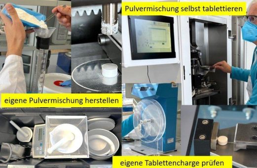 Selbst Tabletten herstellen: Ferienkurs der Hochschule Kaiserslautern