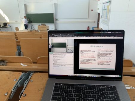 Digitale Formate sichern die Lehre