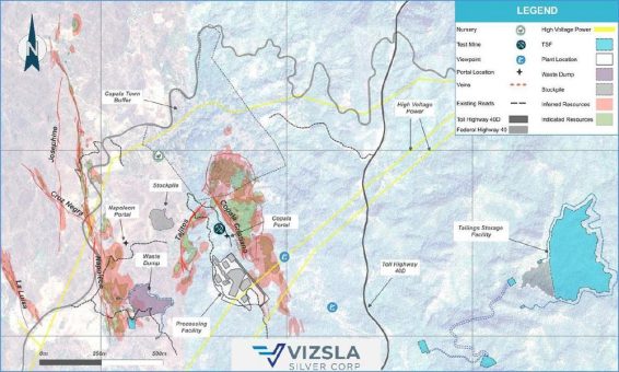 Vizsla Silver beginnt mit Testbergbau sowie Grossprobenprogramm und stellt ein Explorationsupdate für das Projekt Panuco bereit