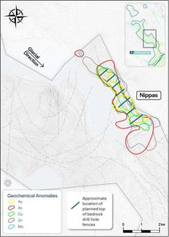 First Nordic beginnt Top-of-Bedrock-Bohrprogramm auf Zielgebiet Nippas im Gold-Line-Gürtel, Schweden