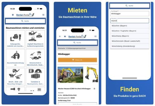 Rental-Portal: Jetzt als App für Android und iOS verfügbar