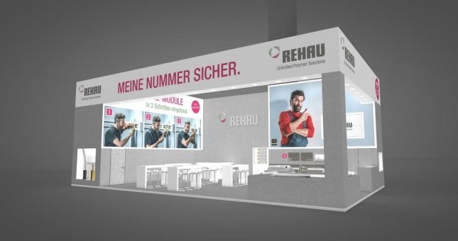 „Meine Nummer sicher“: REHAU auf der „light+building“ 2018