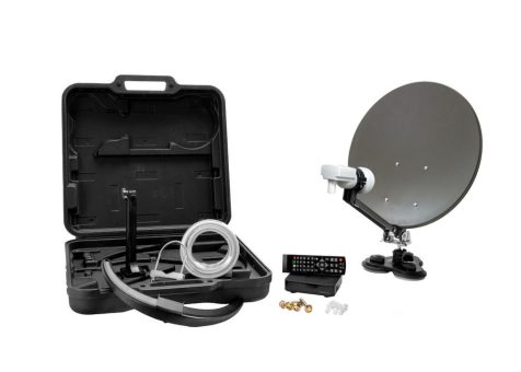 SAT-Anlagen Set MCA 38 HD ab jetzt inklusive  Universal LNB mit integriertem SAT-Finder