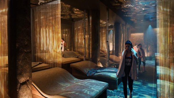 Nordisch relaxen und saunieren: Neue Ruhebereiche in Rulantica und im Hotel „Krønasår“