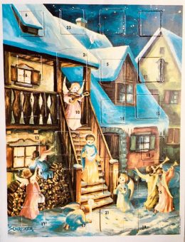 Von Adventskranz bis Zimtstern: ein landeskundlicher Adventskalender