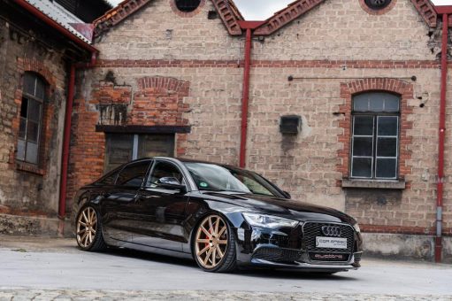 Cor.Speed Sports Wheels Europe: Tiefe Audi A6-Limousine auf Cor.Speed Deville