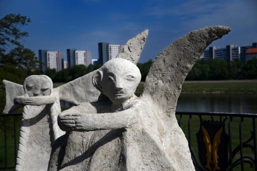 ROLLING ANGELS auf dem Dresdner Heidefriedhof
