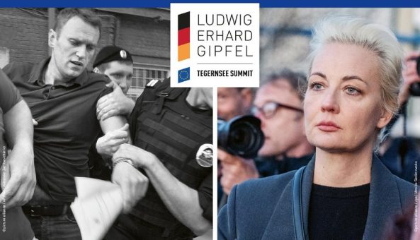 Julia Nawalnaja und Alexej Nawalny bekommen „Freiheitspreis der Medien“