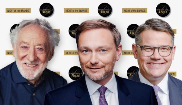 Christian Lindner und Dieter Hallervorden kommen zur Night of the Brands