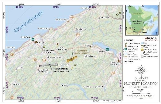 Argyle meldet Erwerb von Siliziumdioxidprojekt Saint Gabriel