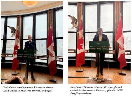 Commerce Resources erhält 2,6 Mio. CAD von Kanadas Critical Minerals Infrastructure Fund für die Zufahrtsstraße zur REE/Flussspat-Lagerstätte Ashram in Québec