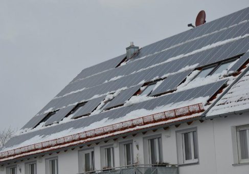 Eiszeit für das Dach
