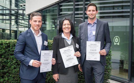 GEFMA-Förderpreise für Projektarbeiten in Düsseldorf verliehen