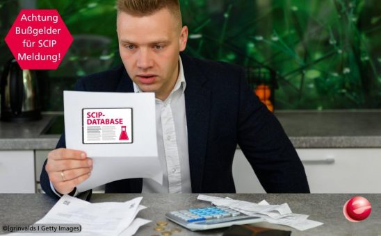 Achtung Bußgelder für SCIP Meldung