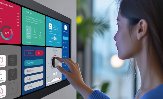 DATA MODUL präsentiert Wheel on Display Innovative Kombination aus Touchscreen und Encoder