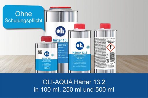 OLI-AQUA Härter 13.2 – Maximale Flexibilität für Schreiner & Tischler