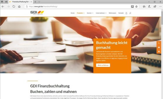 Strategische Neuausrichtung der GDI Software modernisiert auch Corporate Design und digitale Kommunikation
