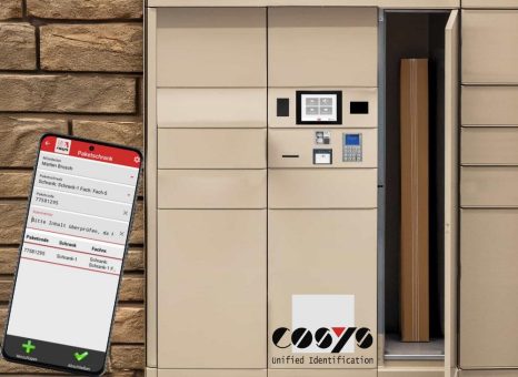 Paketschränke als Hardware-Erweiterung für das COSYS Portfolio