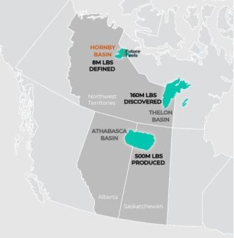 Future Fuels stellt den Uranbezirk Hornby Basin vor