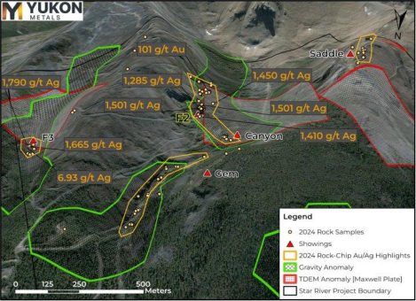 Yukon Metals gibt Explorationspläne für 2025 bekannt, einschließlich eines ersten Bohrprogramms bei Star River