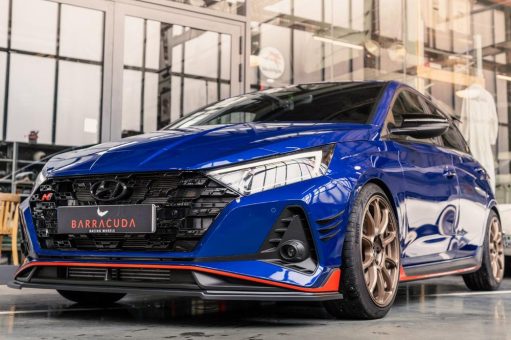 Leichtbau-Rad Summa am koreanischen Hot Hatch Hyundai i20 N