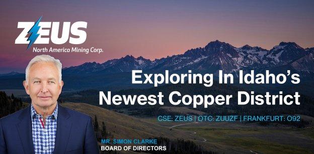 Zeus North America Mining Corp. begrüßt Herrn Simon Clarke im Board of Directors