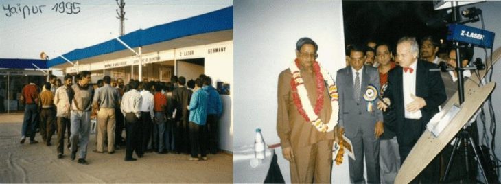 35 Jahre Z-LASER – 35 Jahre Laser, Licht und Leidenschaft