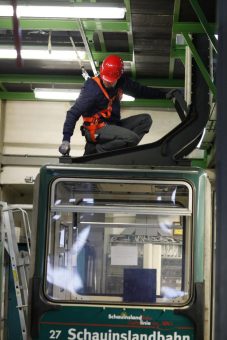 Schauinslandbahn wegen Revision geschlossen
