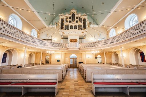 Erträge der GlücksSpirale ermöglichen die  Innensanierung der Christianskirche in Hamburg Ottensen