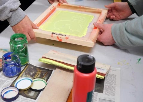 Programm HURRA!Jugendkunstschule der Kunsthalle Mainz März/ April 2025